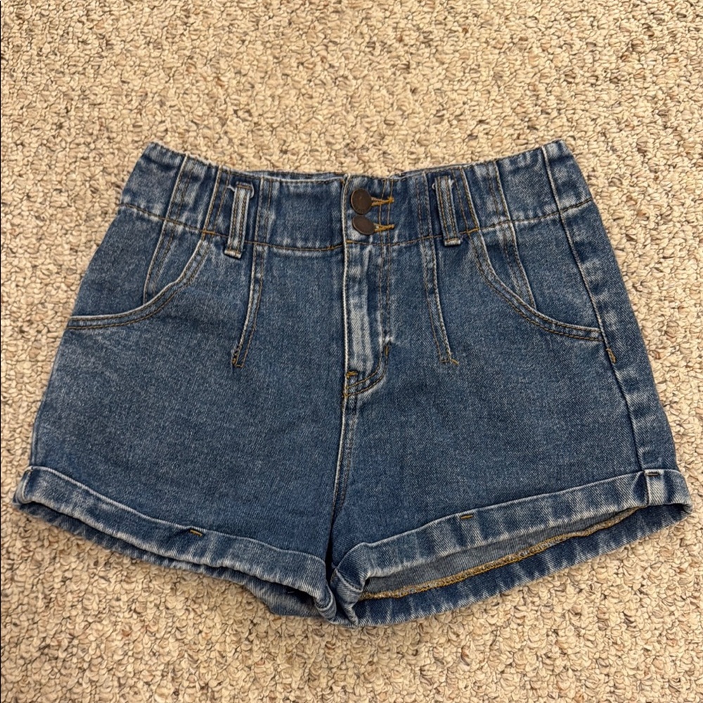 Denim Blue Women's Shorts - Modern Amusement